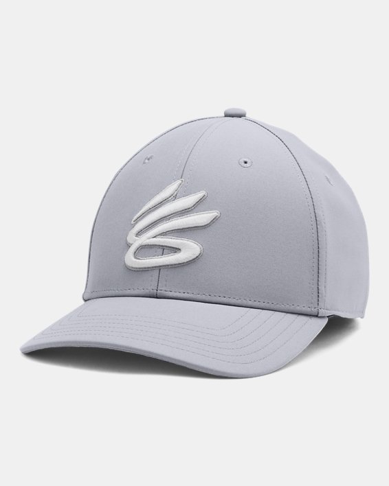Men's Curry Snapback Cap in Gray image number 0